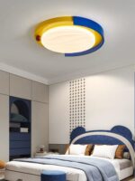 멤피스 어린이 방 침실 램프 현대식 심플 컬러 도파민 천장 램프 풀 스펙트럼 눈 보호 룸 램프 - 이미지 4