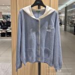 *CC 코리아 카운터 구매*25가을 베네통 후드 편안한 캐주얼 스웨터 BAKC11-541