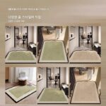 독일 루크스 중세 스타일 현관문 매트 현관문 매트 프랑스 문 매트 현관문 카펫 매트 절단 가능 - 이미지 3