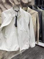 킹 봄버 아이템! 타월 바닥 구조의 장인정신! 25 가을 남성 등산 아웃도어 속건 방수 재킷 - 이미지 3