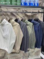 킹 봄버 아이템! 타월 바닥 구조의 장인정신! 25 가을 남성 등산 아웃도어 속건 방수 재킷 - 이미지 5