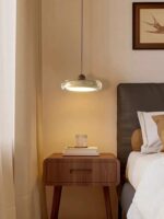 다채로운 바우하우스 통로 조명 복도 조명 멤피스 입구 조명 프랑스 크림 스타일 발코니 조명 천장 조명 - 이미지 4