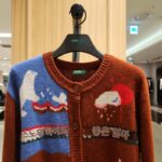 [샤오엔 추천] 베네통 가을 패션 니트 스웨터 BAKC52-561 5I12 - 이미지 3