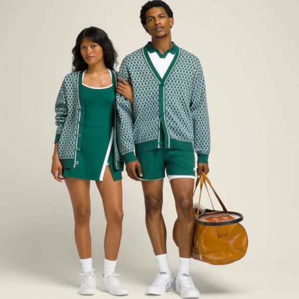 일본인 구매 Wilson Wilson 정품 테니스 의류 남녀용 재킷 니트 카디건 25개 신상품