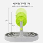 강아지와 고양이가 스스로 놀고 지루함을 해소할 수 있는 반려동물 사료 누출 장난감, 교육적 소비 유물, 대용량 사료 보관 용기, 천천히 먹이는 그릇 - 이미지 5