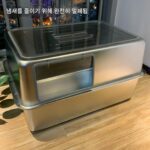 스테인리스 스틸 고양이 화장실 완전 밀폐형 초대형 고양이 화장실 70cm 펜스 메인 강화 방수 및 방취 - 이미지 4