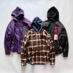 1128 양면! 둥근 밑단, 다이아몬드 패턴 후드 코튼 패딩 재킷, 남성용 레트로 체크무늬 셔츠 코튼 코트, 트렌디함. - 이미지 2