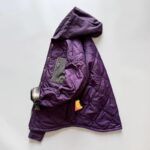 1128 양면! 둥근 밑단, 다이아몬드 패턴 후드 코튼 패딩 재킷, 남성용 레트로 체크무늬 셔츠 코튼 코트, 트렌디함. - 이미지 3