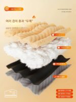 겨울용 방풍 커튼은 바람을 차단하고, 추위를 막고, 방음하는 두꺼운 면으로 두껍게 만들어졌습니다. 침실에 적합하며 빛을 차단하고 따뜻하게 유지합니다. - 이미지 2