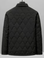 남성 2025년 겨울 신상 캐주얼 경량 화이트 덕다운 따뜻한 코트 (셔츠 스타일 칼라) - 이미지 3