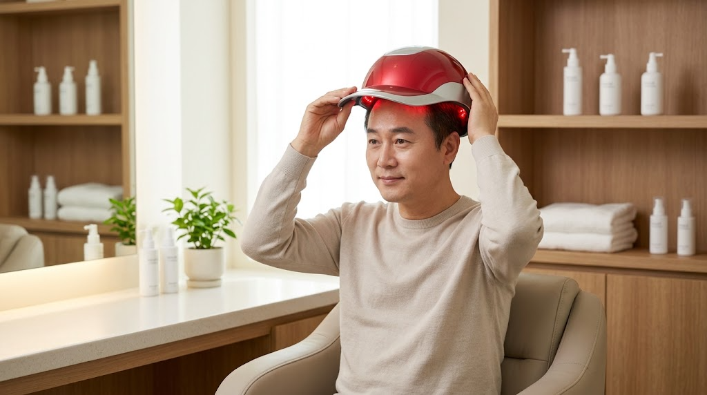 저출력 레이저 헬멧 관련 이미지 1