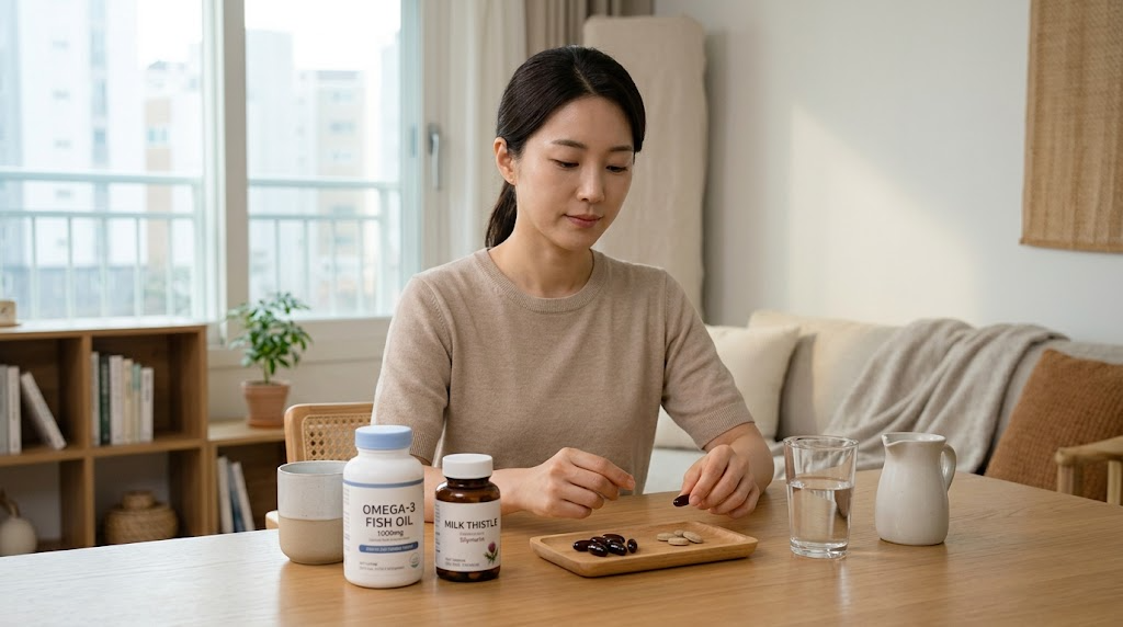 오메가3 밀크씨슬 함께 관련 이미지 1