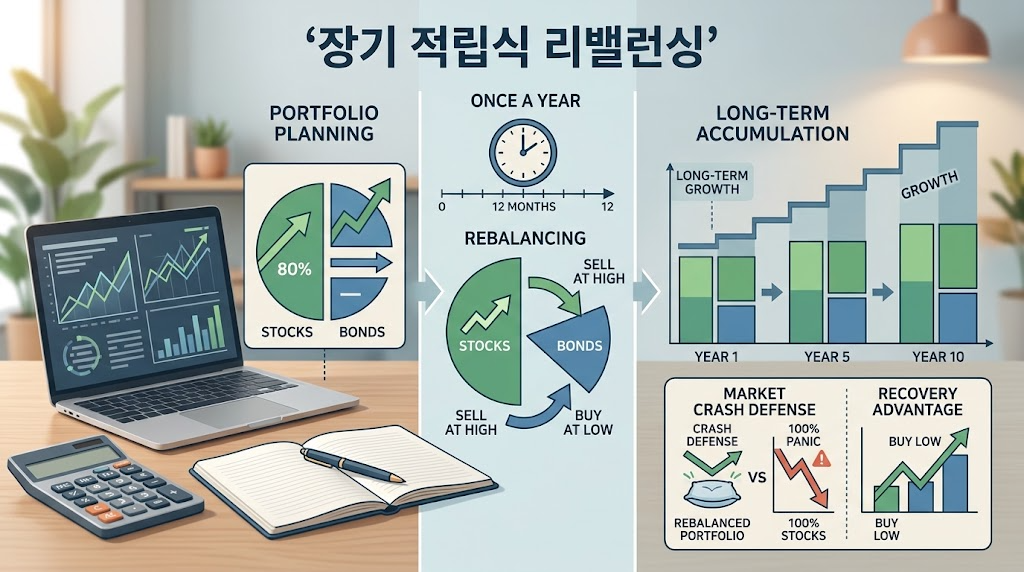 장기 적립식 리밸런싱: 1년에 딱 한 번! 리밸런싱으로 주식 고점 매도 채권 저점 매수하기 3 장기 적립식 리밸런싱 관련 이미지 2