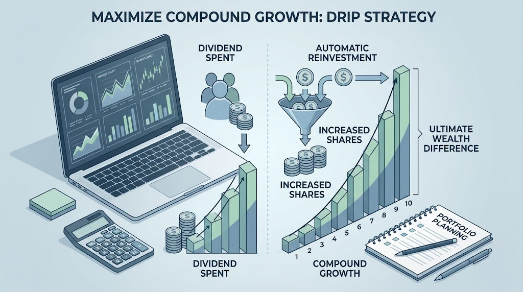 배당금 재투자 DRIP 뜻과 10년 복리 수익률 차이 비교 3 배당금 재투자 DRIP 관련 이미지 2