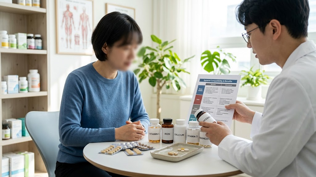 궁합 체크 영양제 함께 복용 가능한 조합 비교해 보기 4 영양제 함께 복용 관련 이미지 3