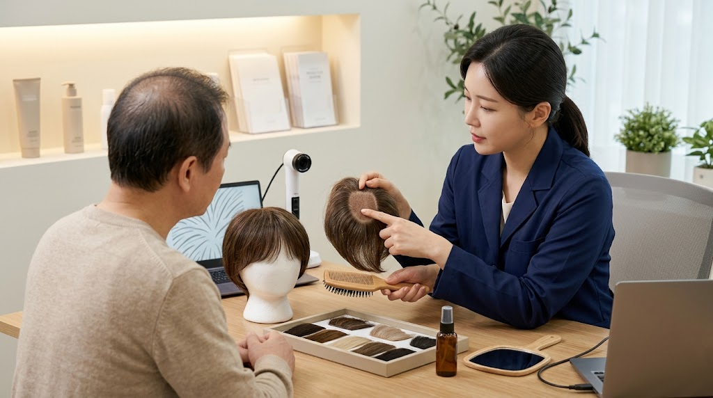가발 맞춤 상담 팁 관련 이미지 3