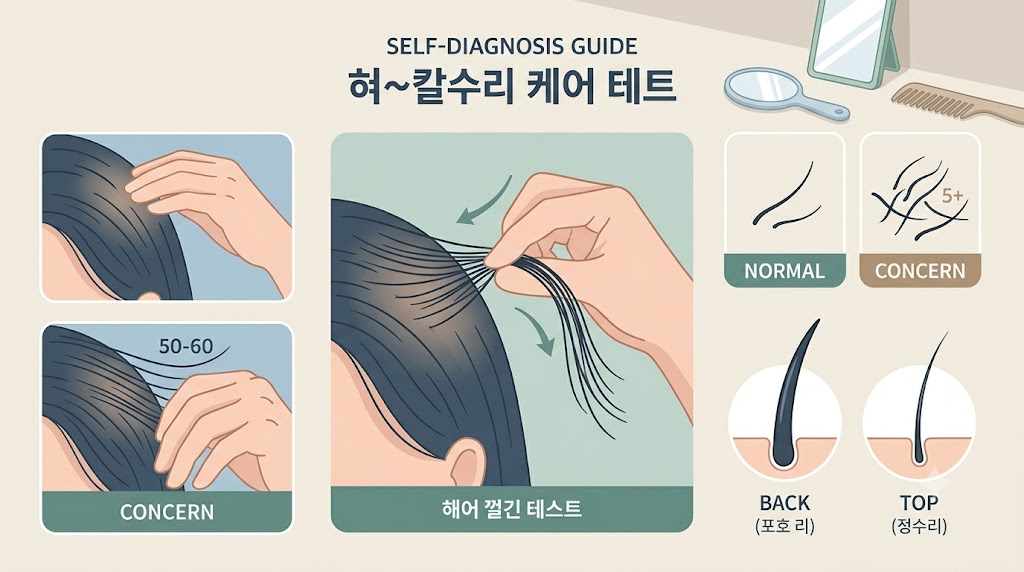 정수리 탈모 초기 증상 관련 이미지 4