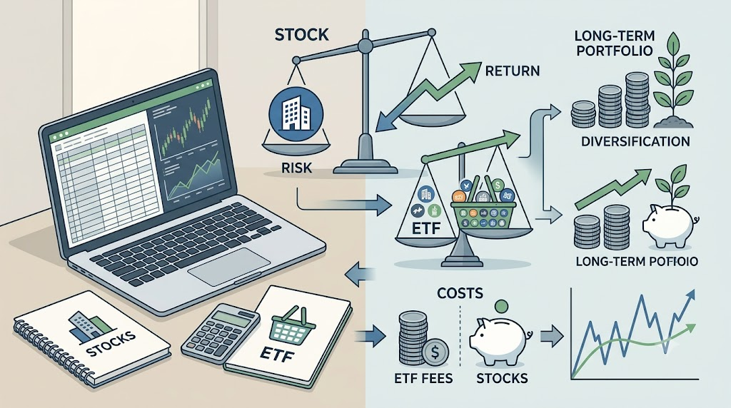 삼성전자 주식 vs ETF 차이점, 장기투자 선택 기준 5 삼성전자 주식 vs ETF 차이점, 장기투자 선택 기준 관련 이미지 4