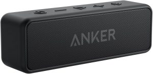 ANKER soundcore 2 Portable Bluetooth Speaker, 24-Hour Playtime, IPX7
