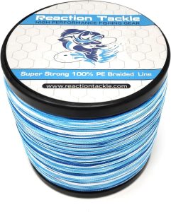 Reaction Tackle Braided Fishing Line, Pro Grade Braid, Fresh and Saltwater