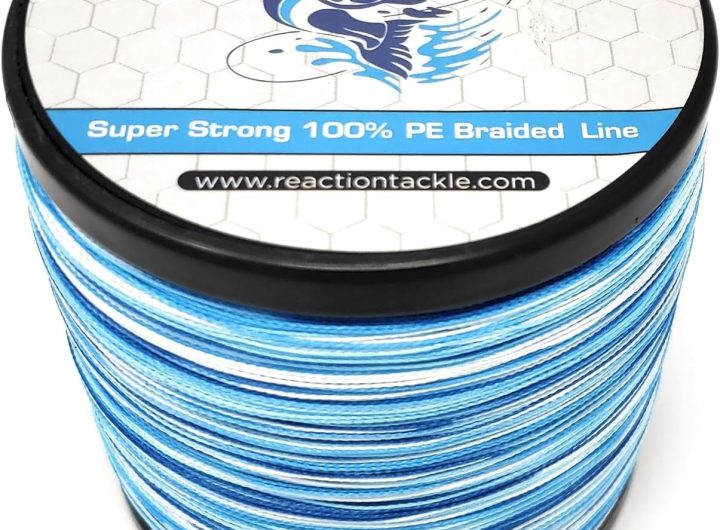 Reaction Tackle Braided Fishing Line, Pro Grade Braid, Fresh and Saltwater