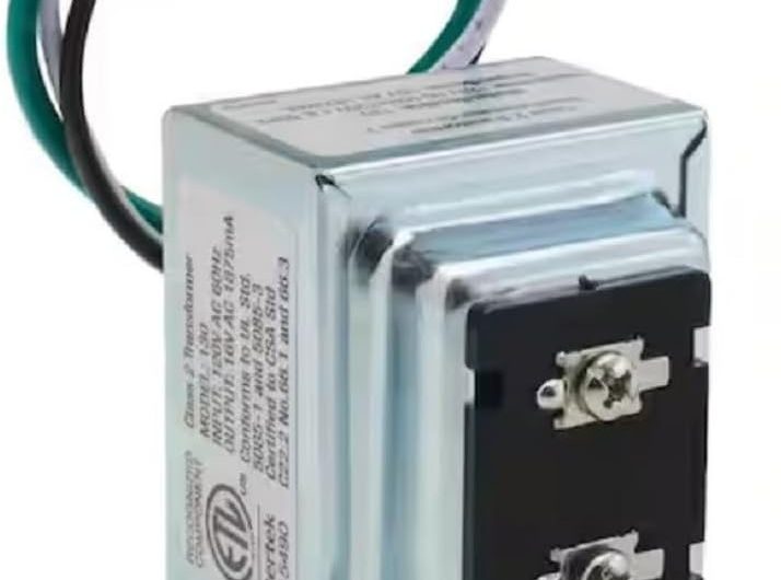 Newhouse Hardware 24V 40VA Door Bell Transformer Compatible with Ring Video Doorbell Pro 40TR, Wired Chimes