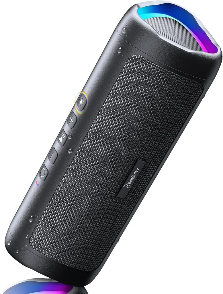 Bluetooth Speaker, 20W HD Sound, Portable Wireless, IPX5 Waterproof, Up to 24H Playtime, TWS Pairing, for Home/Party/Outdoor/Camping/Beach Essentials, Electronic Gadgets, Birthday Gift (Black) — 상품 정보와 공개 리뷰 6 Bluetooth Speaker, 20W HD Sound, Portable Wireless, IPX5 Waterproof, Up to 24H Playtime, TWS Pairing, for Home/Party/Outdoor/Camping/Beach Essentials, Electronic Gadgets, Birthday Gift (Black)