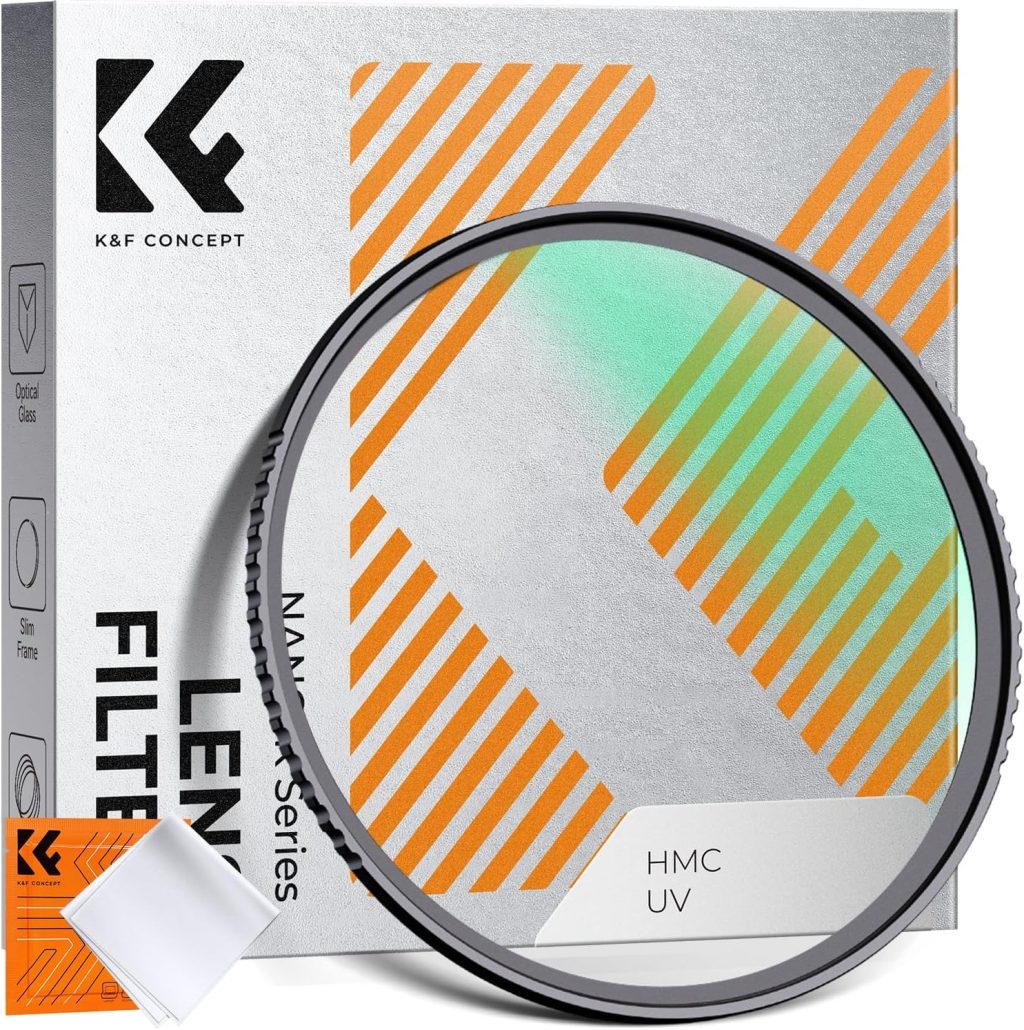 K&F CONCEPT 67mm MCUV Lens Protection Filter Ultra Slim 18 Multi-Coating