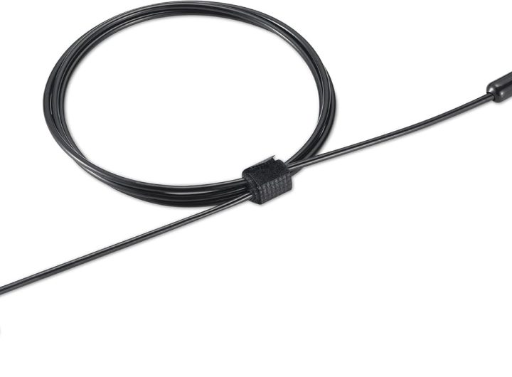 Kensington Combination Laptop Lock for Standard Security Slot, Resettable (K60213WW), Black