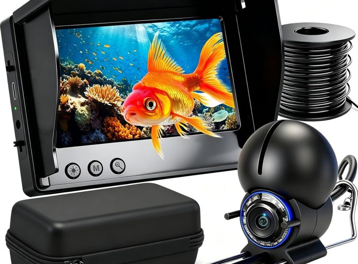 Underwater Fishing Camera 1080P HD 4.3" IPS Screen 50ft Cable