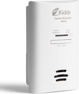 Kidde Carbon Monoxide Detector, Plug-in Carbon Monoxide Detector with AA Battery Backup, 85 dB Alarm, LED Status Light Indicators, 3rd Edition