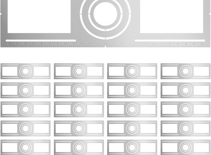 Amico 24 Pack 26 Inch New Construction Mounting Plate, Wafer Light Bracket