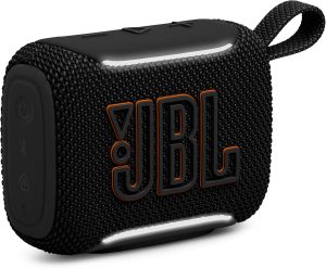 JBL Go 5 Portable Bluetooth Speaker, Waterproof and Dustproof - Black