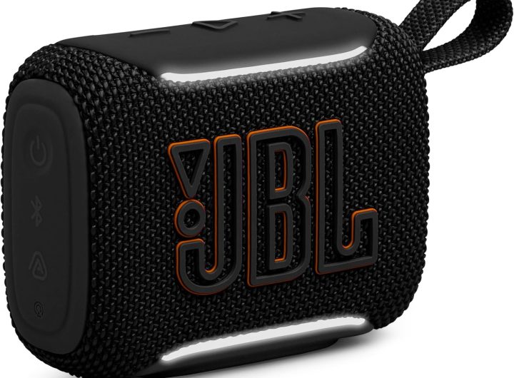 JBL Go 5 Portable Bluetooth Speaker, Waterproof and Dustproof - Black