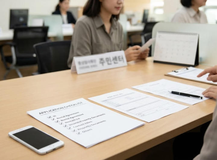 청년월세 특별지원 신청 서류 관련 이미지 1