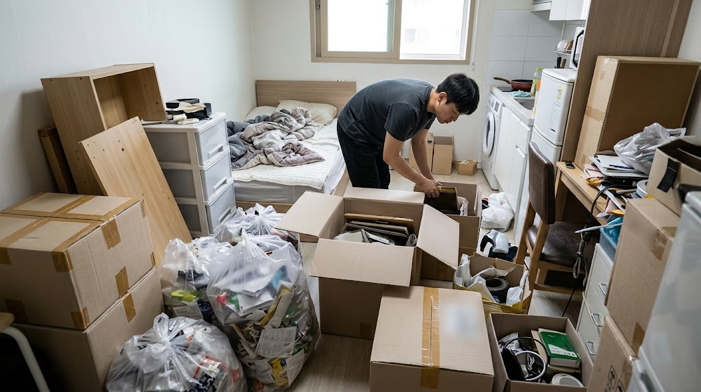원룸 폐기물 정리 관련 이미지 1