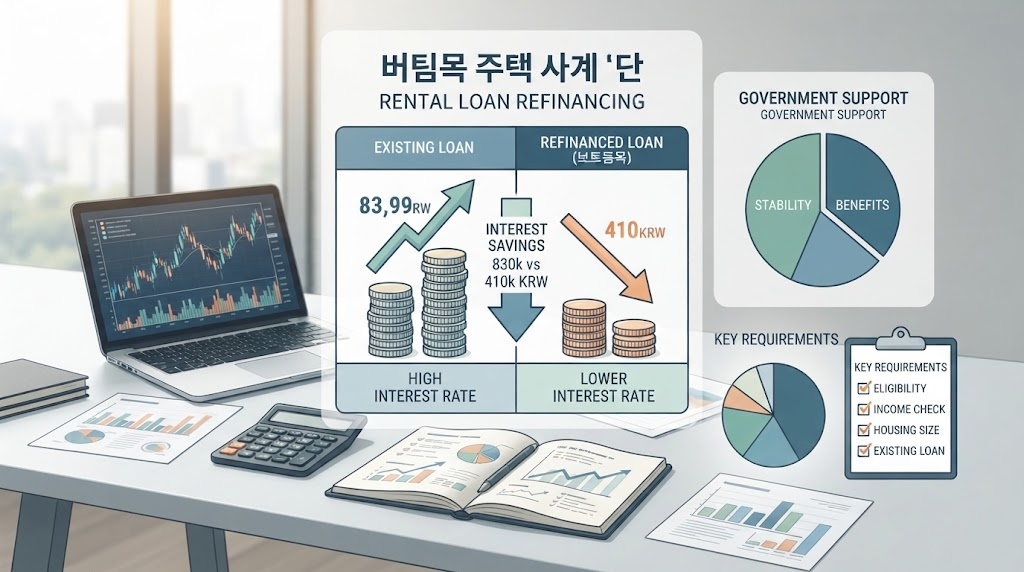 버팀목전세자금대출대환조건 확인하고 이자 줄이는 방법 3 버팀목전세자금대출대환조건 관련 이미지 2