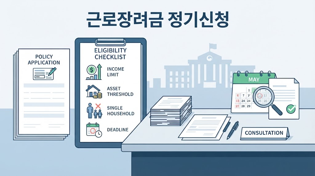 근로장려금정기신청자격요건단독가구 기준 및 판정 방법 확인 3 근로장려금정기신청자격요건단독가구 관련 이미지 2