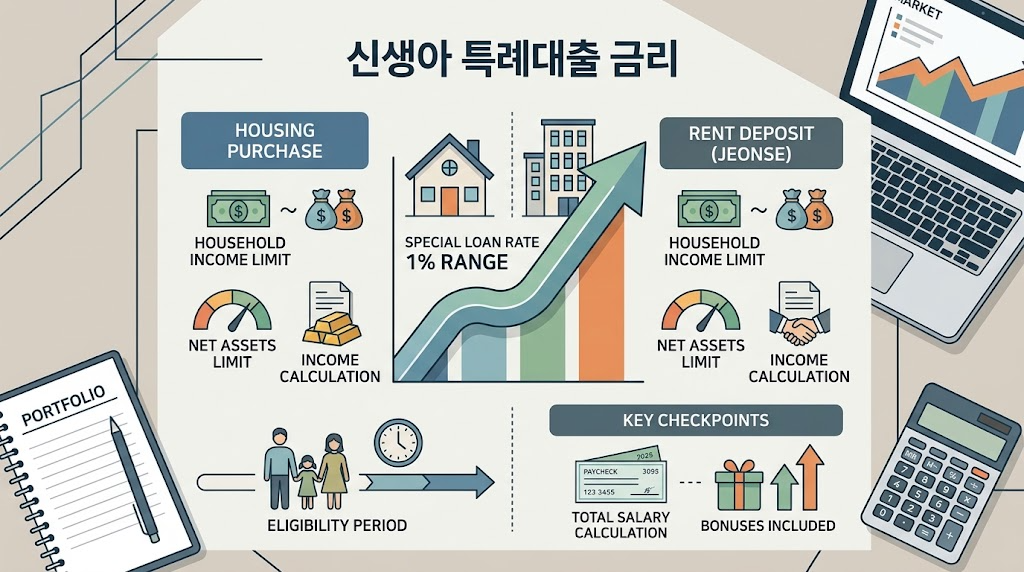 신생아 특례대출 금리와 부부합산 소득 자산 한도 기준 안내 3 신생아 특례대출 금리 관련 이미지 2