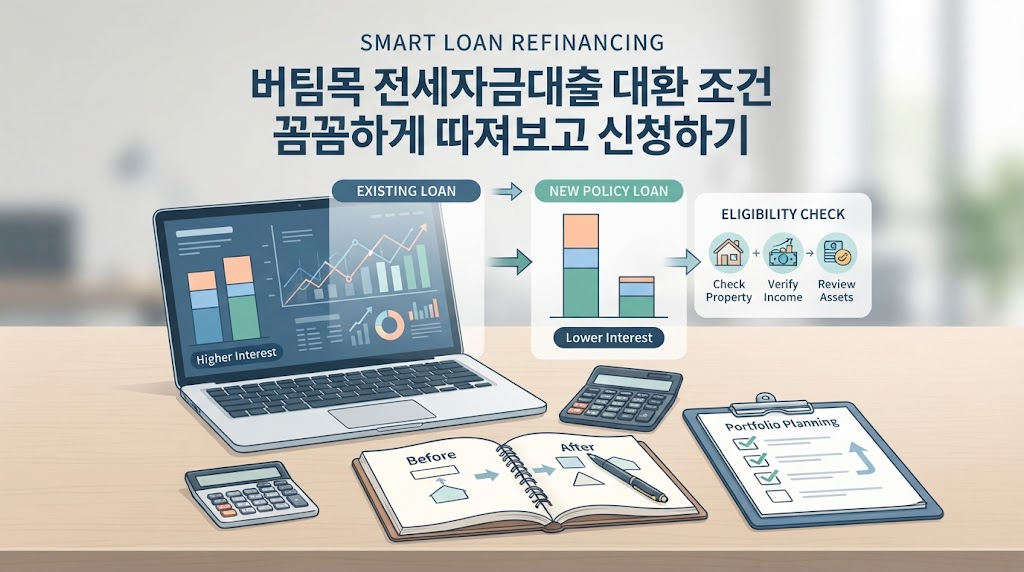 버팀목 전세자금대출 대환 조건 꼼꼼하게 따져보고 신청하기 3 버팀목 전세자금대출 대환 조건 관련 이미지 2