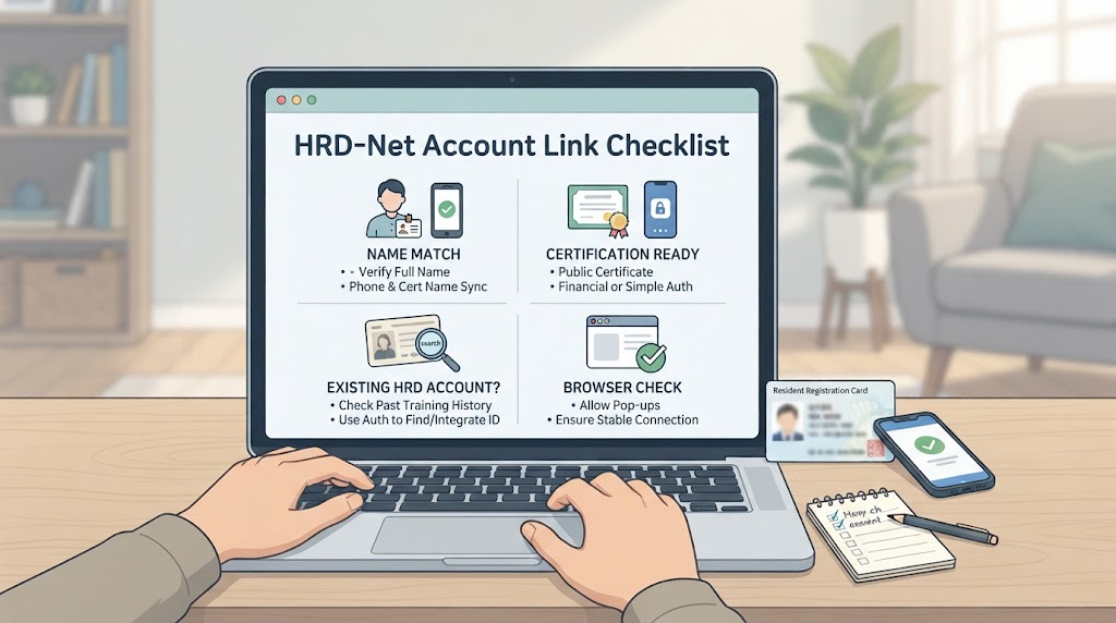 국비지원신청 직업훈련포털 HRD-Net 계정 연동 3 국비지원신청 관련 이미지 2
