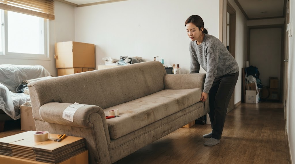 사다리차 이용 전에 미리 해두는 이사 전 가구 버리기 4 이사 전 가구 버리기 관련 이미지 3