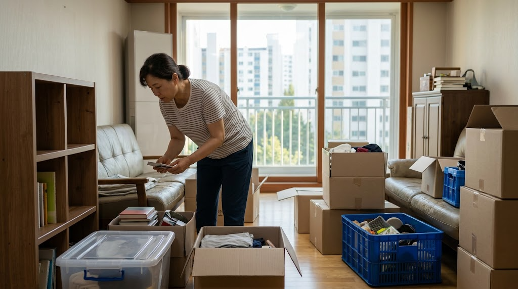 이사 전 집안 짐 비우기 위한 집정리업체비용 산정 기준 4 집정리업체비용 관련 이미지 3