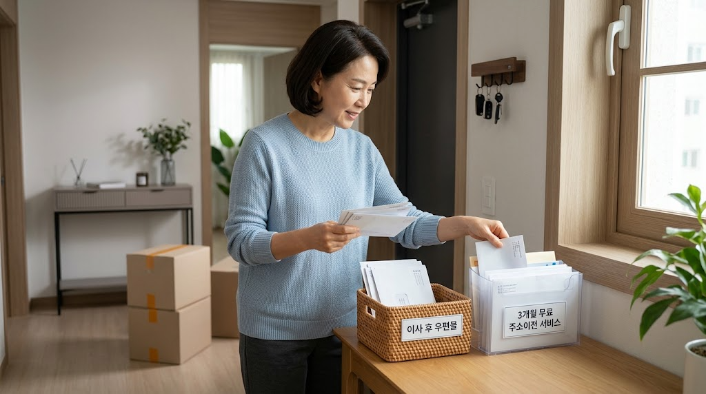 우체국 우편물 전입지 배달 관련 이미지 3