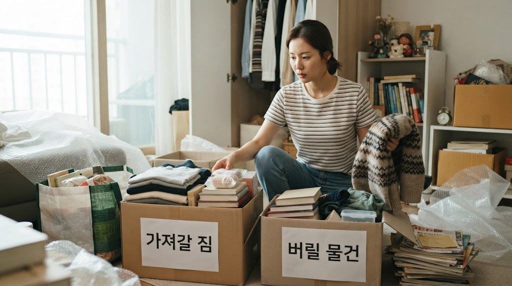 버릴 물건과 가져갈 짐 분류하는 이사폐기물처리 요령 4 이사폐기물처리 관련 이미지 3