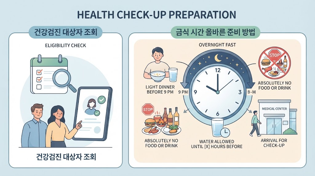 건강검진 대상자 조회 및 금식 시간 올바른 준비 방법 확인하기 5 건강검진 대상자 조회 및 금식 시간 관련 이미지 4