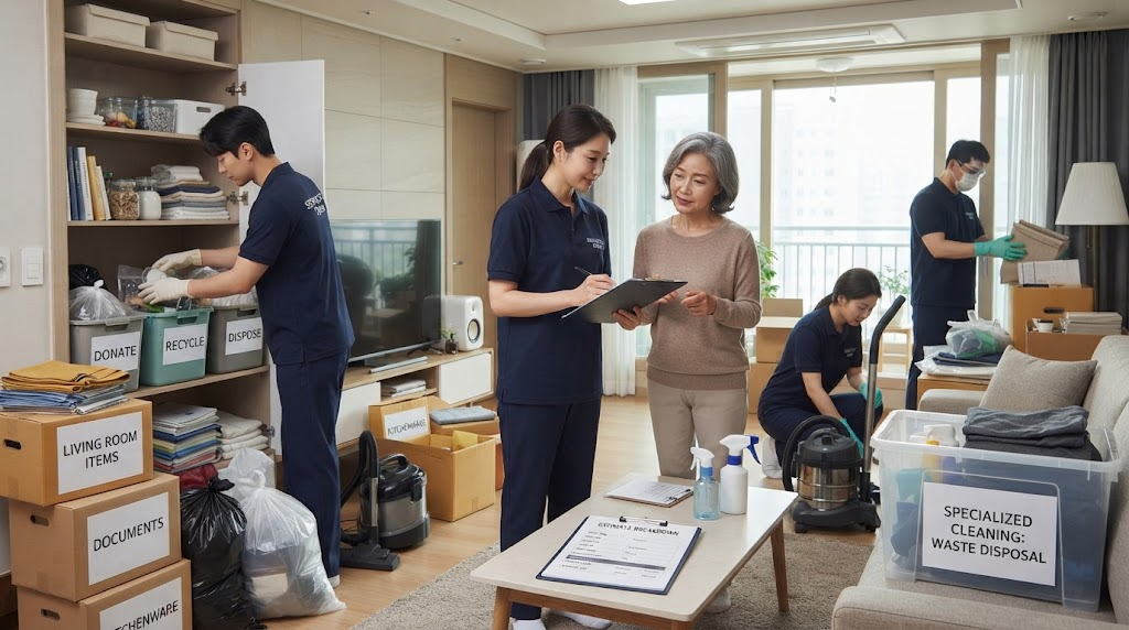 유품정리나 대청소 서비스를 이용할 때 발생하는 집정리업체비용 산정 기준 5 집정리업체비용 관련 이미지 4