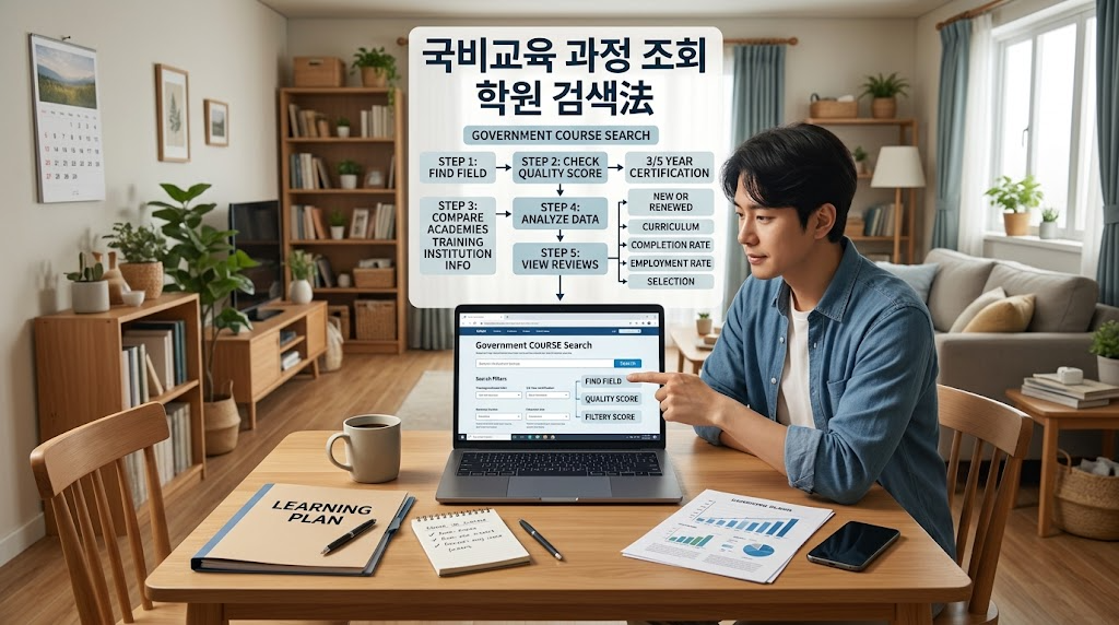 배우고 싶은 분야 찾는 국비교육 과정 조회 및 학원 검색법 5 국비교육 과정 조회 관련 이미지 4