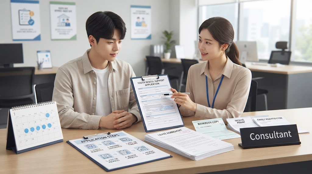 확정일자 계약서와 통장사본 챙기는 청년월세 특별지원 신청 서류 5 청년월세 특별지원 신청 서류 관련 이미지 4