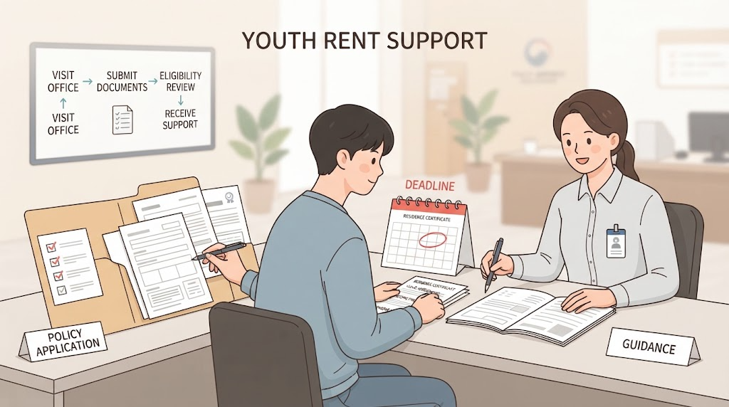 지자체 청년 월세지원 관련 이미지 4